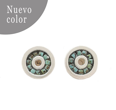 Aretes Iris plata